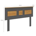 Ver imagem 3 de Cabeceira Casal 160cm com Pés Fellicci