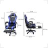 Cadeira Gamer com Apoio para Pés Ergonômica Stillus Oficial WebShop - 4
