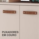 Ver imagem 5 de Rack para TV até 65 Polegadas 160cm 2 Portas 1 Gaveta Impar Amarelo