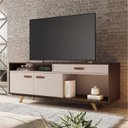 Ver imagem 1 de Rack para TV até 65 Polegadas 2 Portas 1 Gaveta Impar