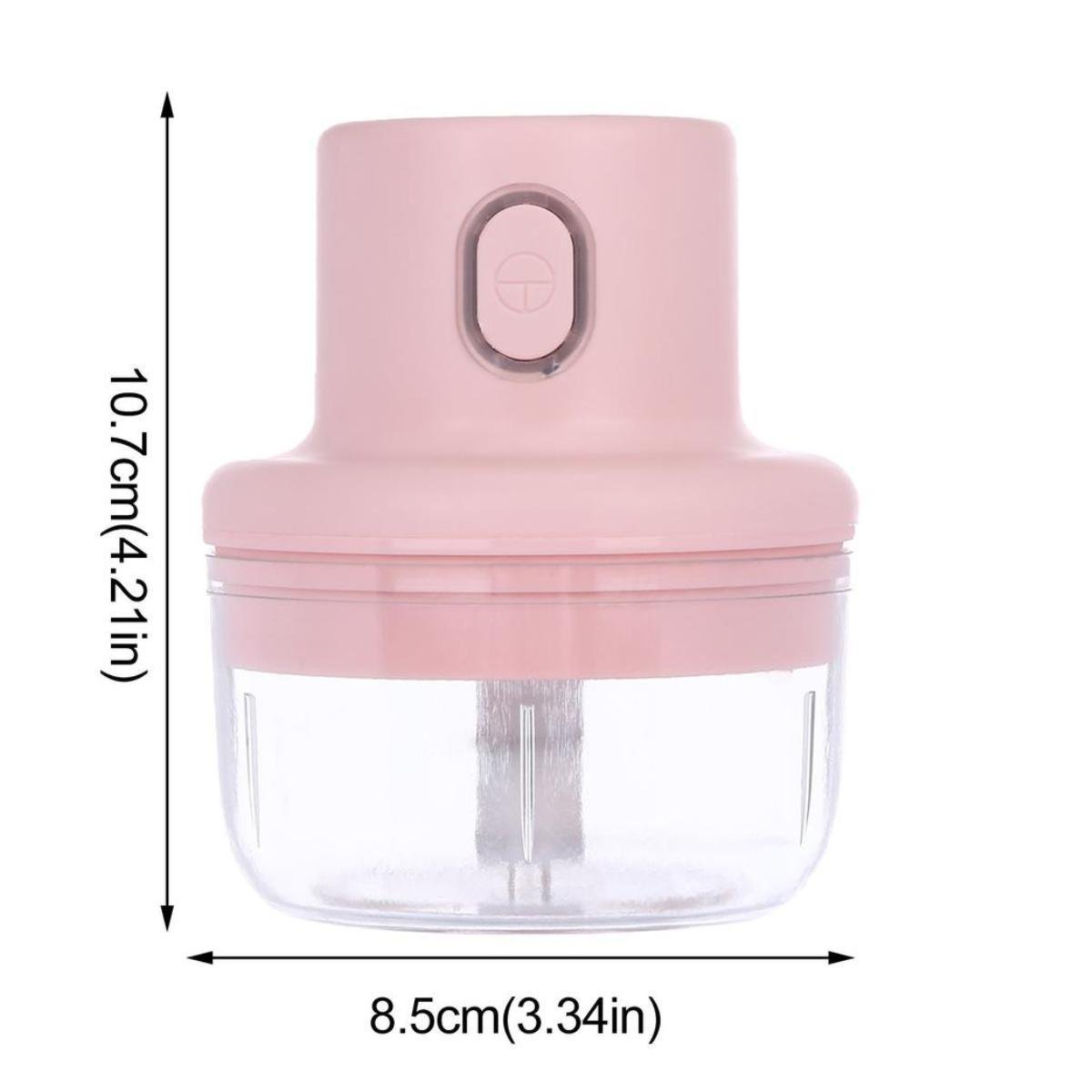 Mini Processador Alimentos Recarregável 250ml Cabo Usb - 5