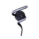 Ver imagem 1 de ARANDELA FLUIRE RE007B METAL SILICONE PRETO BRANCO 12W 720LM