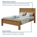 Ver imagem 7 de Cama Casal Cabeceira Ripado Athenas Amêndoa Clean