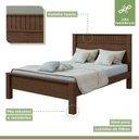 Ver imagem 7 de Cama Casal Athenas Móveis Lopas