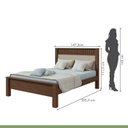 Ver imagem 3 de Cama Casal Athenas Móveis Lopas