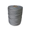 Rolo De Corda Trançada Em Polipropileno No Fio 2mm - 1kg Magnum Preto e Branco - 2
