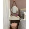 Mesa de Cabeceira Penteadeira Suspensa Mdf 60cm - 3