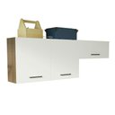 Ver imagem 3 de Kit com 2 Armários Aéreos Multiuso 3 Portas Agata Madesa