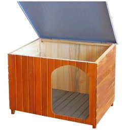 Casinha de Cachorro Criadeira de Madeira - Extra Grande N°5 - 2