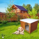 Ver imagem 6 de Casinha de Cachorro Criadeira de Madeira - Extra Grande N°5