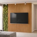 Ver imagem 2 de Painel Ripado de Madeira para Sala Quarto 219x250cm Slats L05 Nature - Lyam Decor