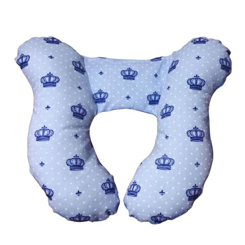 Almofada para Pescoço com Apoio Cabeça Bebe Cadeirinha Happy Line Apoio Almofada Protetor Posicionad