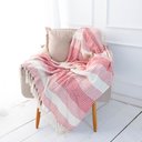 Ver imagem 2 de Manta Torino 100% Algodão Vermelho 1,50x2,30m