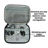 Case Organizador Rígido para Acessórios Eletrônicos Preto - 2