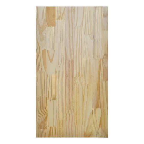 Painel Prateleira de Madeira Pinus 60 x 60 AA sem Nó