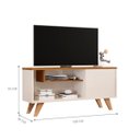 Ver imagem 3 de Rack Mônaco para TV 60 Polegadas Off White Nature