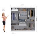 Ver imagem 5 de Guarda Roupa Casal 6 Portas 2 Gavetas Londres Espresso Móveis