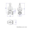 Ver imagem 3 de Base Registro de Pressão Mvs 3/4 Dn20-b 4416.202 Deca