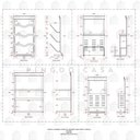 Ver imagem 6 de Cozinha Suspensa Completa Gourmet Sabiá Pingoo.casa - Preto