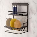 Ver imagem 2 de Cozinha Suspensa Completa Gourmet Sabiá Pingoo.casa - Preto