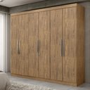 Ver imagem 1 de Guarda Roupa Casal 6 Portas 2 Gavetas Londres Espresso Móveis