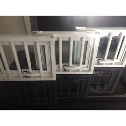 Janela Maxiar Esquadria Brasil Vetx 40x40 Preto Grade [f123] - 2