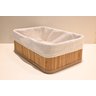 Cesto Organizador de Bambu Retangular Natural - Jolitex - G - 3