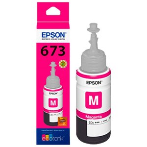 Tinta T673 T673320 Magenta | L800 L810 L805 L1800 L850 | 70ml - Cartucho & Cia