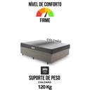 Ver mais imagens de Base Box Baú 138x188 Linho  com Colchão Dual Firm Espuma Ecoflex