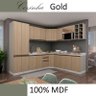 Módulo Armário Aéreo 68x30 1 Porta 100% Mdf Cozinha Modulada Gold Robel Fendi/hanover - 3