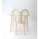 Ver imagem 2 de Conjunto de Mesa com Uma Cadeira Infantil Borboleta com Talagarça