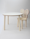 Ver imagem 1 de Conjunto de Mesa com Uma Cadeira Infantil Borboleta com Talagarça