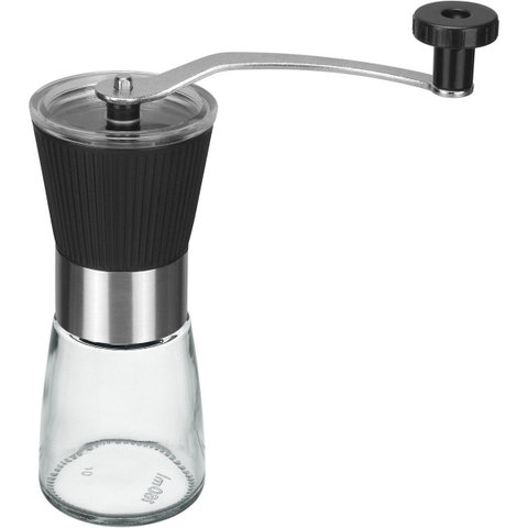 Moedor Café Home&co Vidro 16x6x6cm Transparente Manual