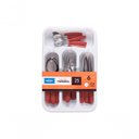 Ver imagem 1 de Faqueiro Itaparica 25 Peças Vermelho Bold Brinox