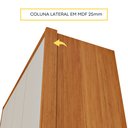 Ver imagem 6 de Guarda Roupa Solteiro 4 Portas Zelandia 165cm Espresso Móveis