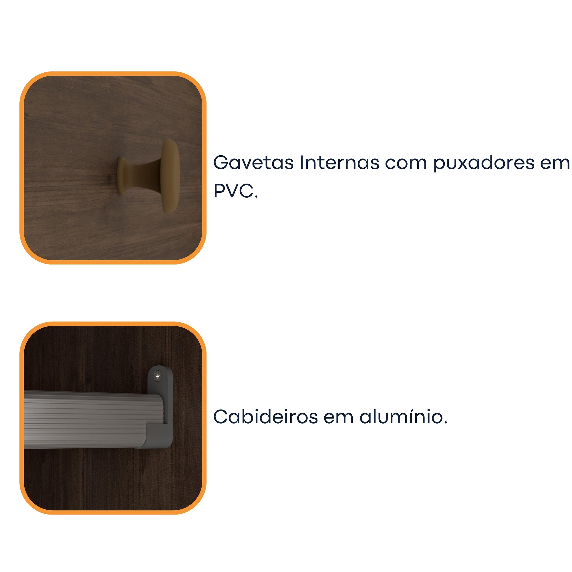 Guarda Roupa 4 Portas Zelandia Espresso Móveis - 2