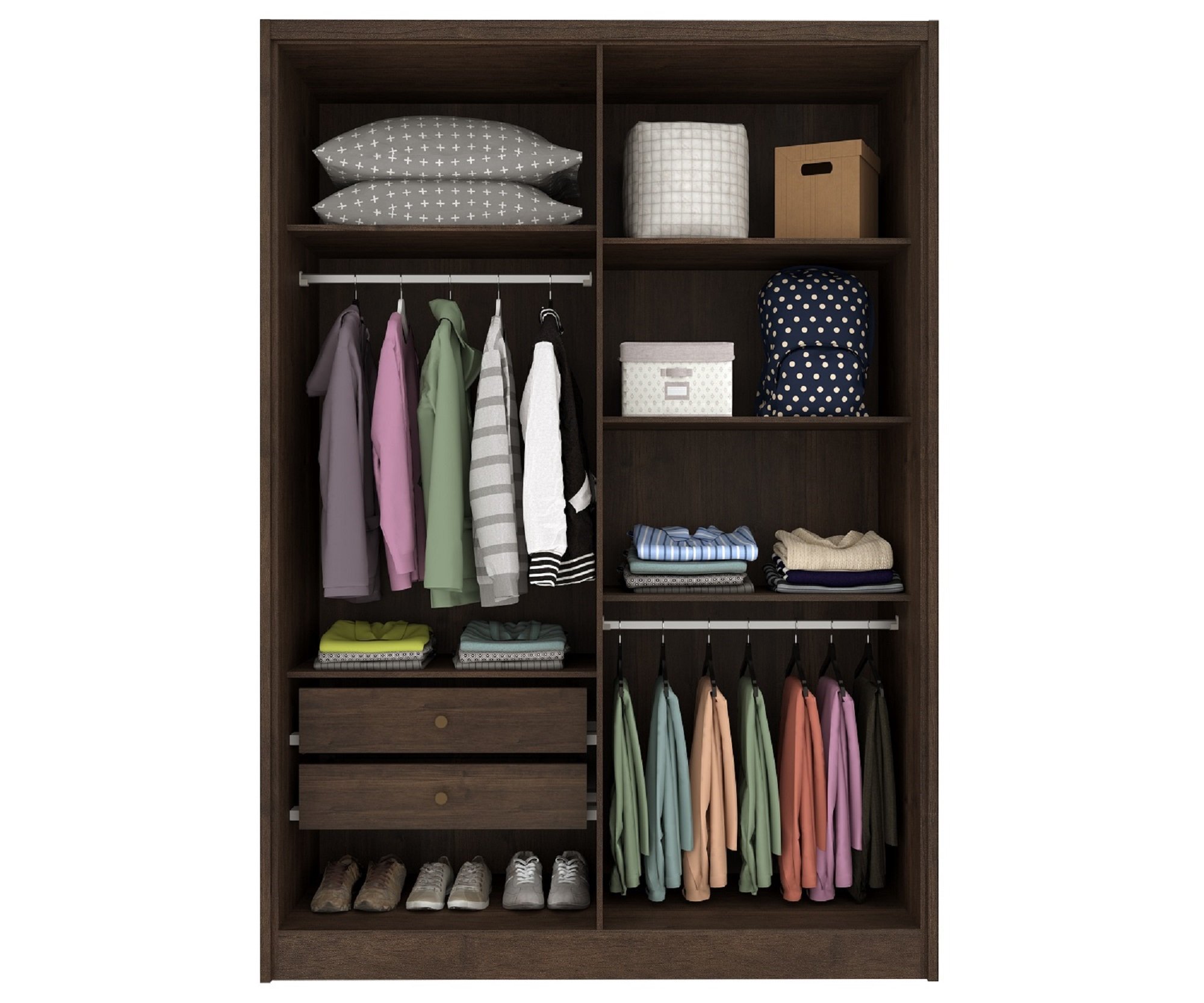 Guarda Roupa 4 Portas Zelandia Espresso Móveis - 6