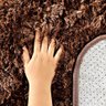 Tapete Felpudo 2,00 x 1,40 Peludo Para Sala E Quarto - Casu Cor:Marrom - 3