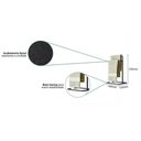 Ver imagem 7 de Kit Suporte Papel Higienico e Porta Toalha Bancada Metal Preto - Larbelle - Larbelle Móveis