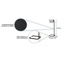Ver imagem 4 de Kit Suporte Papel Higienico e Porta Toalha Bancada Metal Preto - Larbelle - Larbelle Móveis