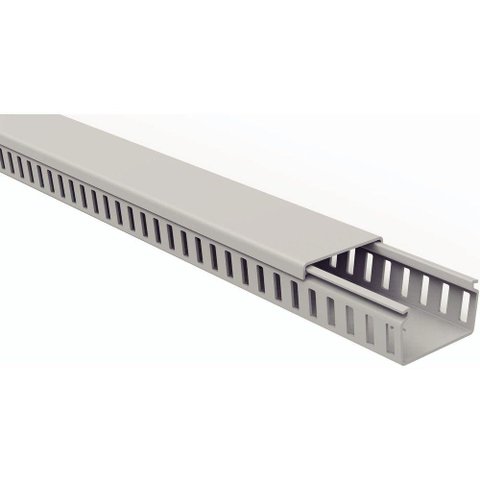 Canaleta para Painel Tramontina Semiaberta Cinza 50x30x2000mm Tramontina