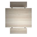 Ver imagem 4 de Mesa Refeitório 4 Lugares com 2 Bancos Metal Wood Design