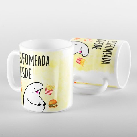 Caneca Flork Esfomeada desde
