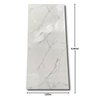 Revestimento de Mármore Flexível 280x122cm 3mm Branco Calacata - 2