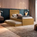 Ver imagem 7 de Bicama Cama Solteiro com Cama Auxiliar Mdf Luara Nature Decmade