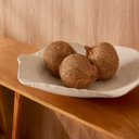 Ver imagem 2 de Centro de Mesa Orgânico em Ceramica Bege - Mart