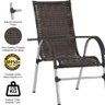 Cadeira Vênus para Área, Jardim, Lazer, Piscina, Fazenda - Argila - 3