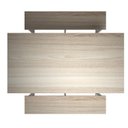 Ver imagem 4 de Mesa Refeitório 6 Lugares com 2 Bancos Metal Wood Design