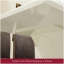 Ver imagem 3 de Mesa De Jantar /vidro Canto Reto 90cm Danielly Henn Nature Off White