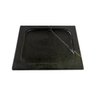 Kit 5 Prato com 10 Molheiras Pedra Sabão e Suporte G 25x25cm Industria São Jose AF146X5INDSJ - 2